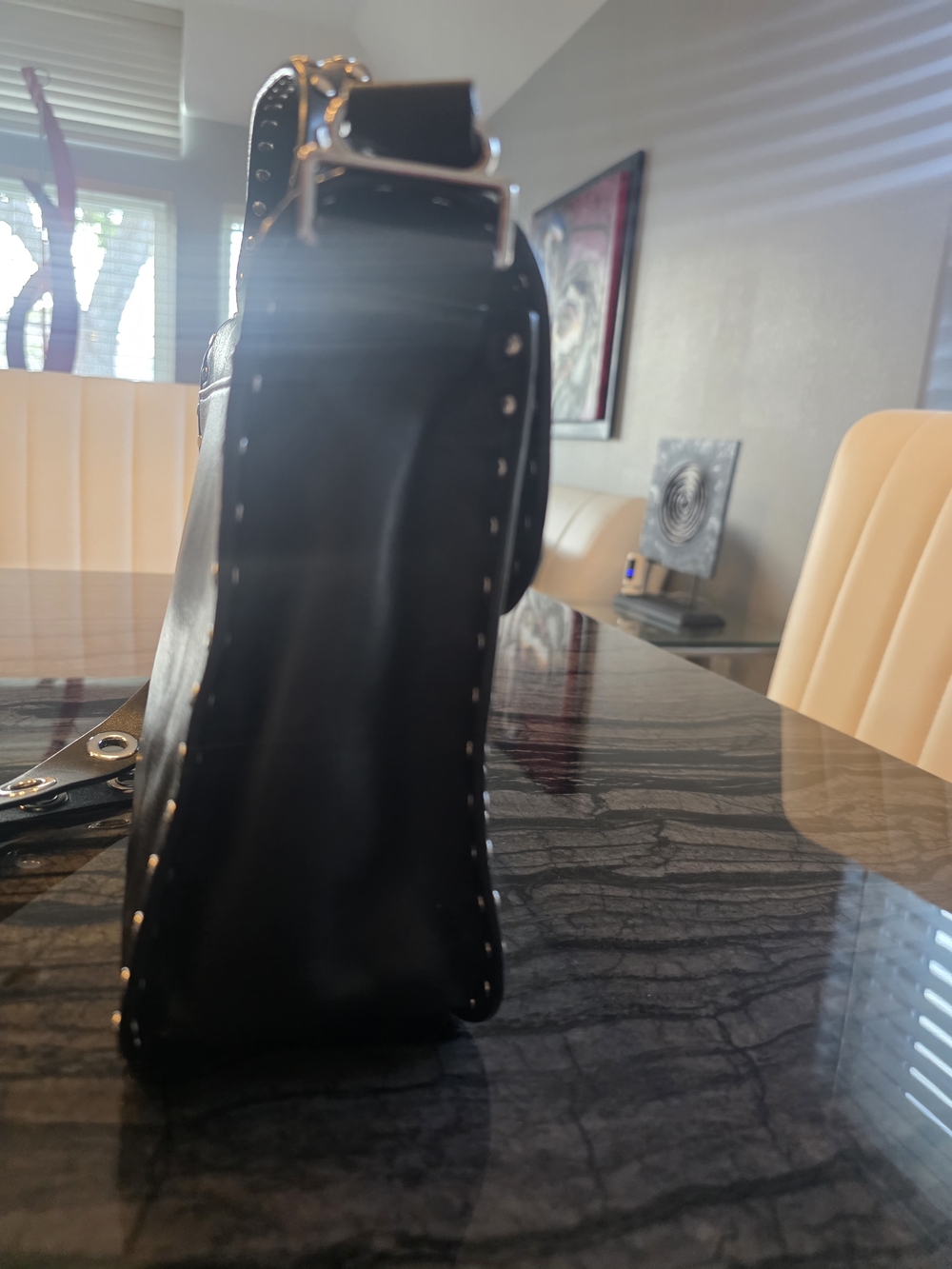 Rebecca Minkoff Crossbody Black Leather Bag Pristine Condition - Picture 8 of 9